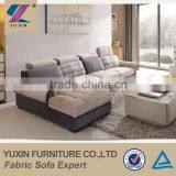 2015 Wedding Ramance Modern Fabric Corner Sofa Supplier's Choice
