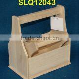 Durable Wooden Shower Basket