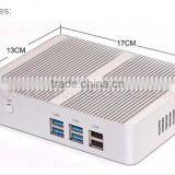 TOP Intel Corei3 5005u 12V Fanless i3 Computer X86 Windows 8 Barebone Desktop Computer Linux Server WiFi HDMI VGA 1080P thumbnail-2