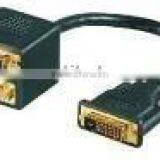 VGA Plug to VGA Jack and DVI(24+1) Jack