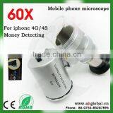 Universal Clip Mini Macro Lens for Iphone 60x Microscope Macro