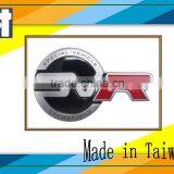 Fashionable Car Aluminum Sea Green Seashell Classical Brand Epoxy Sticker thumbnail-3