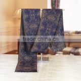 custom new wool spinning latest style men's big scarf for male