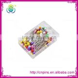 Small and exquisite good quantity and low prices colourful promotion pearl head pin