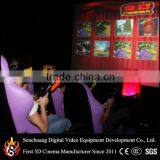 9d Cinema Equipment Hydraulic System With Sporty Chair With CE Certificate thumbnail-4