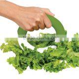 Food Grade Plastic Vegetable Fruit Cutter Salad Cutter for Kitchen Salad Shears Lettuce Chopper thumbnail-3
