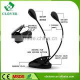 Fashionable Book Reading 2 Led Target Adjustable Led Mini Clip Book Light