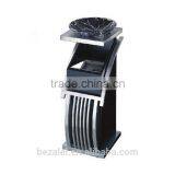 Stainless Steel New Concept Block Ash Barrels Creative Fashion Mall Trash Garbage Bin thumbnail-1