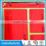 Custom Self Adhesive Fluorescent Sticker Paper