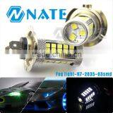 Newest Product Car Led Fog Light H7 2835 63SMD Fog Light Led