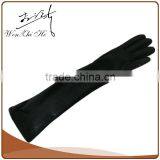 Cool Design Brand Long Black Ladies PU Leather Glvoes thumbnail-4