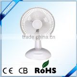 6" very cheap mini fan with white color and high quality