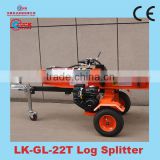 LK-GL-22T hot sale log splitter wood log cutter with good quality