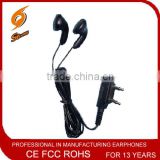 Disposable 2 way radio earphone for airline in bulk cheapest price
