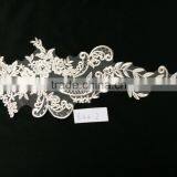 Fashion Decorative French Lace Fabric for Wedding Dress Wholesale China thumbnail-1