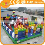 Super quality customized inflatable obstacle fun city, inflatable playground with combo