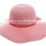 Ladies' Sewn Braid Straw Hat