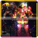 KANO0551 Children Playground Decorative Artificial Fiberglass Iron Man Statue thumbnail-1
