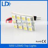 5050 12 SMD Super White Reading Lamp Dome Light LED COB Car Parking Auto Interior Panel Light thumbnail-4