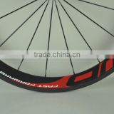 High quality 50mm bike carbon wheels 700C road bike wheelset carbon road bike wheels