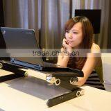 Ergonomic Adjustable Height Computer Desk Folding Table thumbnail-3
