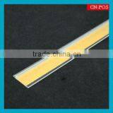 Supermarket Plastic Rail With Adhesive Tape/magnet Tape