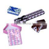 Hot Sale Jewelry Gift Paper Box With Silk Bow thumbnail-1