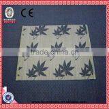 Printing bamboo mat/cup mat(5pcs)Tomato-Small