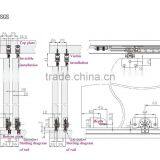 Soft Close Sliding Wardrobe Door Fittings System thumbnail-6