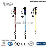 Lightweight EVA Handle Aluminum External Lock Trekking Pole