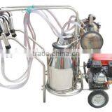 Hot Sale Gasoline and Electric Dairy Milking Machine With Single/two Bucket thumbnail-2