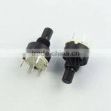RS16-1-8 Plastic Black Mini 8 Position Rotary Switch thumbnail-2
