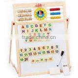 Freestanding Writing Board Colored Plastic Frame Children Magnetic Writing Board thumbnail-2