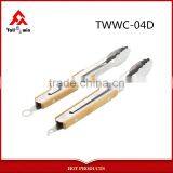 Wood Handle Tong for Barbecuing and Food/food Tong thumbnail-1