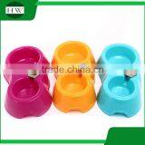 Multifunction Pet Accessories Plastic Double Cat Dog Pet Water Food Bowl thumbnail-5