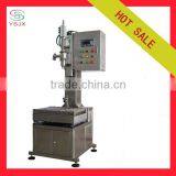 automatic high dose liquid adhesive filling and capping machine