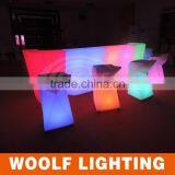 Bar Club Plastic Glow Furniture LED Lighted Bar Table thumbnail-2