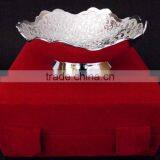 New Design and Attractive Promotional Gift, Corporate Gift Item Silver Plated Brass Bowl thumbnail-3