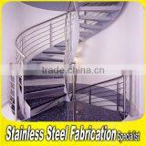 Aluminum Handrails Integral Sell Small Outdoor Spiral Staircase thumbnail-3