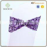 Elegant Shinny Sequin Chair Sash for Chair Use thumbnail-5