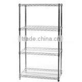 Rust Proof 4 Shelf Chrome Metal Units thumbnail-1