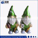 Cheap Sports Theme Green Mini Garden Gnome Supplier thumbnail-1