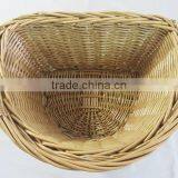 Made in China Handle Woven Triangular Boys Custom Bike Willow Basket thumbnail-4