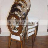 B8030 Wholesale Louis Ghost Round Back Dining Chair thumbnail-4