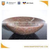 Extraordinary Natural Stone Red Hand Basin thumbnail-1