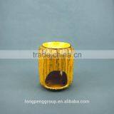 Home Decorative Table Top Ceramic Tealight Candle Holders With Distressed Finish thumbnail-2