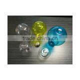 Hot Selling 50ml Mini Light Bulb Shaped Aluminum Lid Clear Plastic Candy Jars thumbnail-3