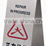A Frame Warning Whloesale Steel Safety Sign thumbnail-3
