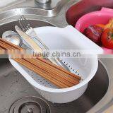PP Plastic Hanging Sink Drain Basket for Kitchen thumbnail-4