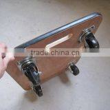 Moving Plant Pot Dolly Wooden Flower Pot Stand Tool Cart thumbnail-2